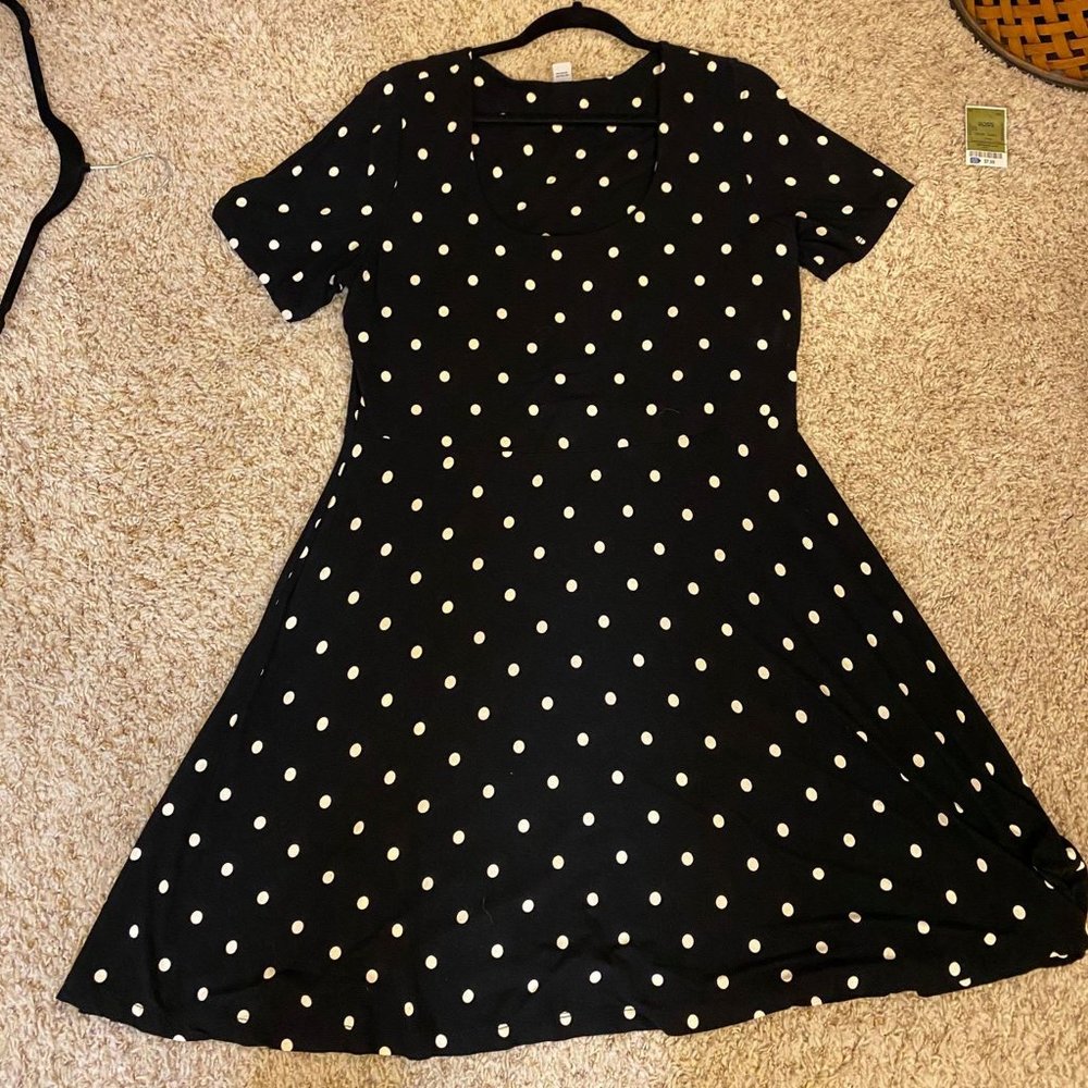 Old Navy Polka Dot Dress XL